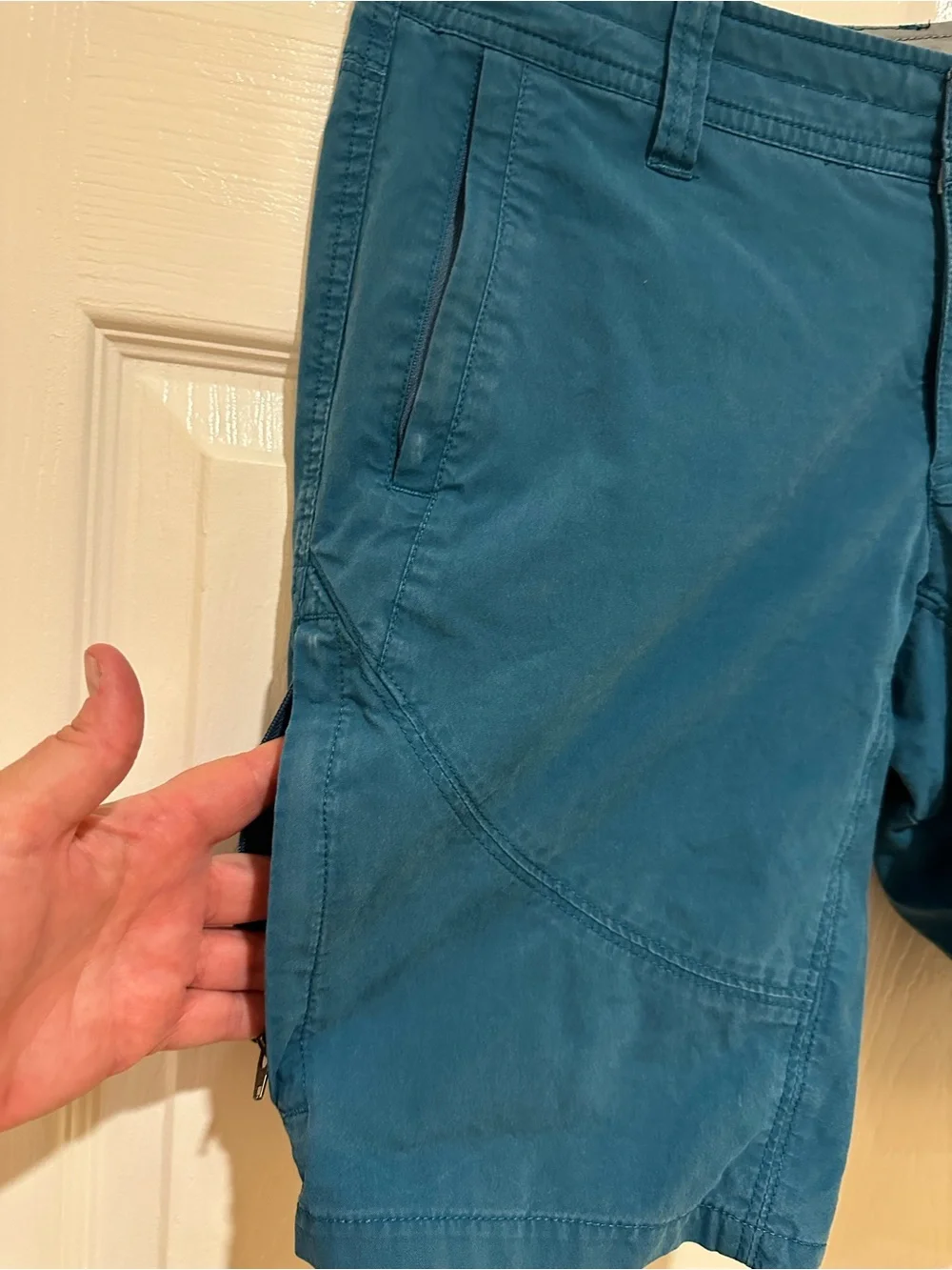 Kuhl cotton nylon blend hiking shorts 4